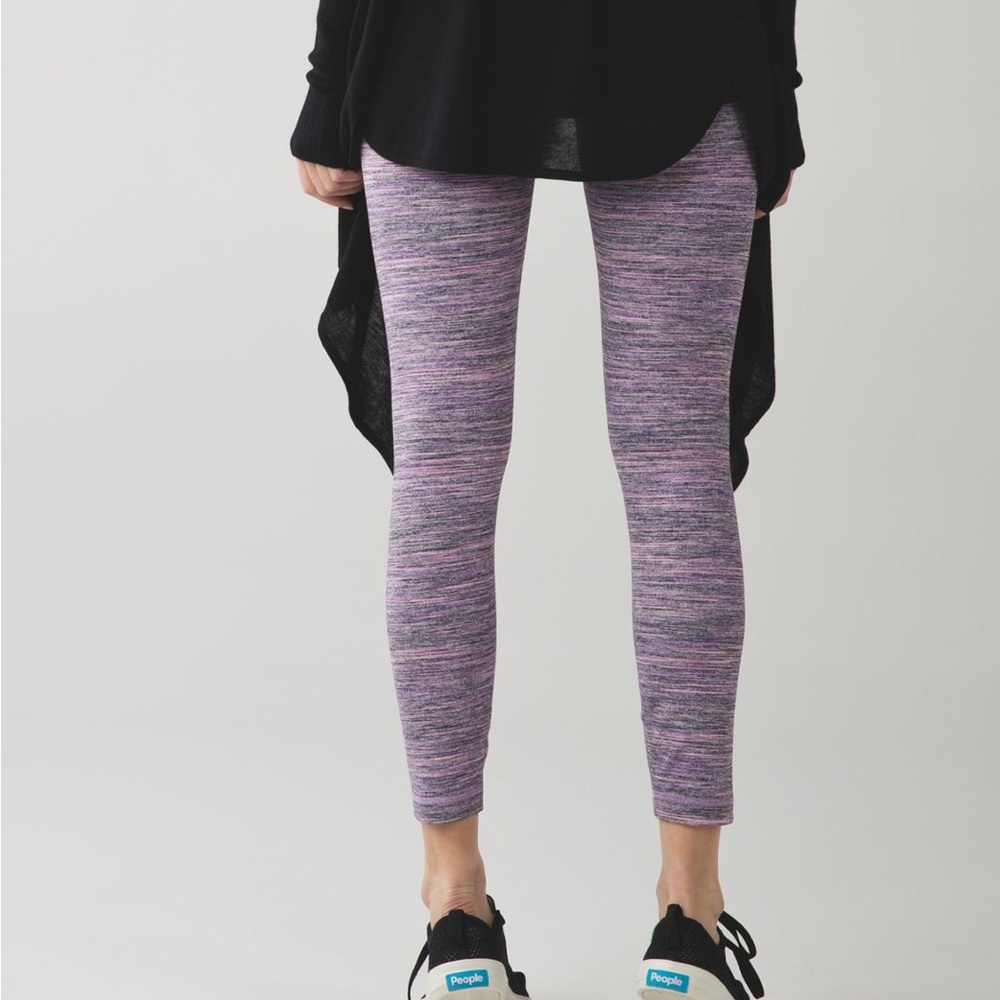 Lululemon Space Dye Violet Leggings, 4